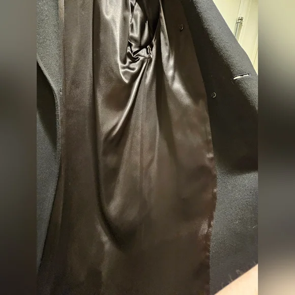 Women's Black Winter Coat By London Fog Sz M - Picture 5 of 12